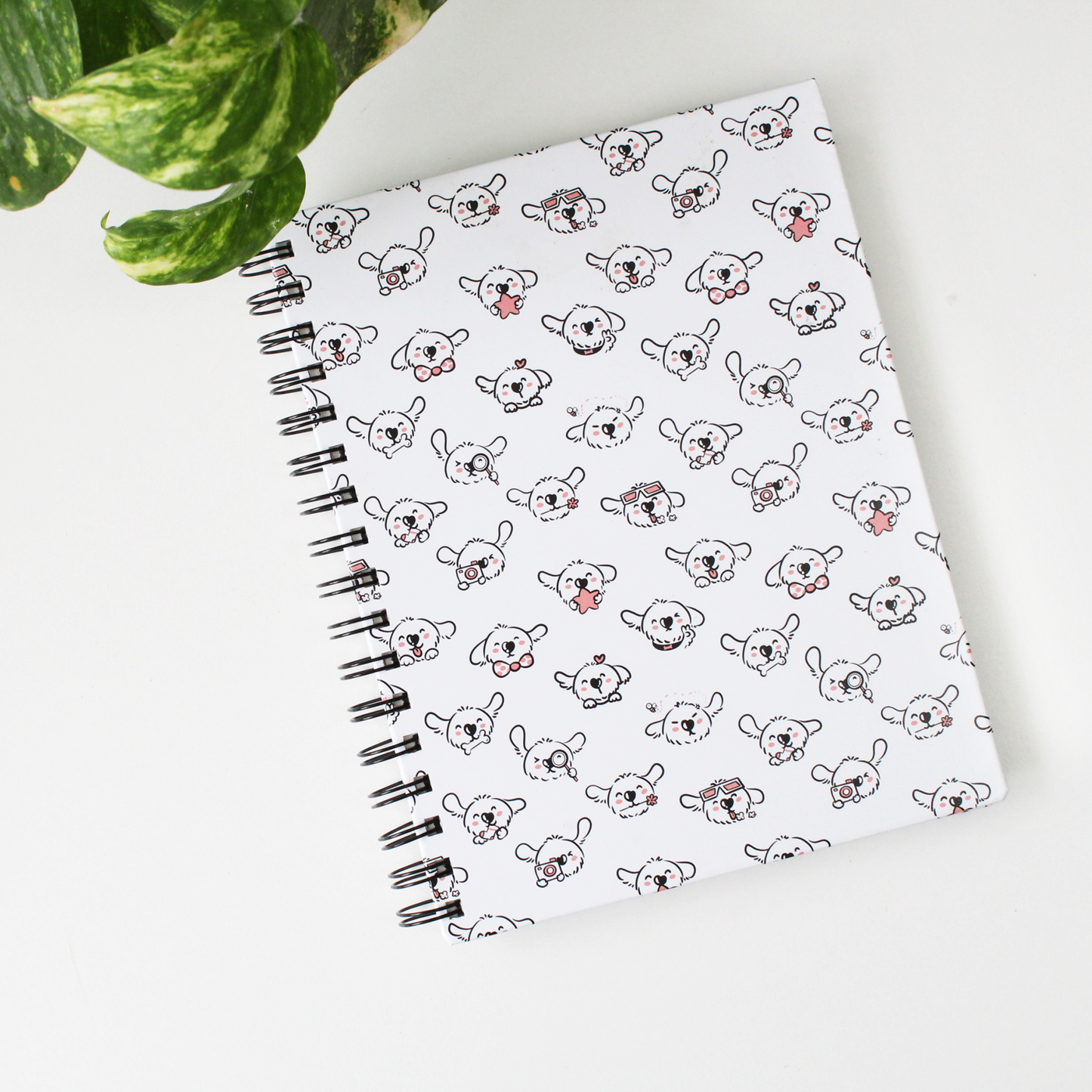 doodle art spiral note book