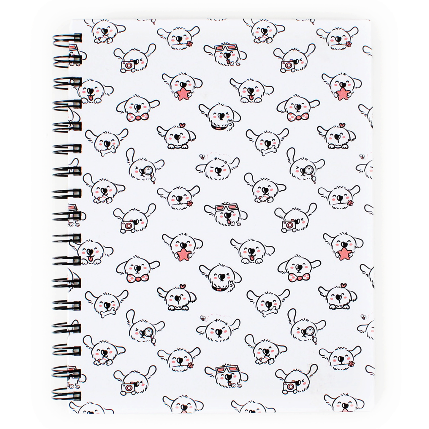 cute dog doodle  art note book