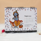 Hindu Gods Avatar Desk Calendar 2027 and Doodle Notebook Combo – Celebrate Faith & Creativity