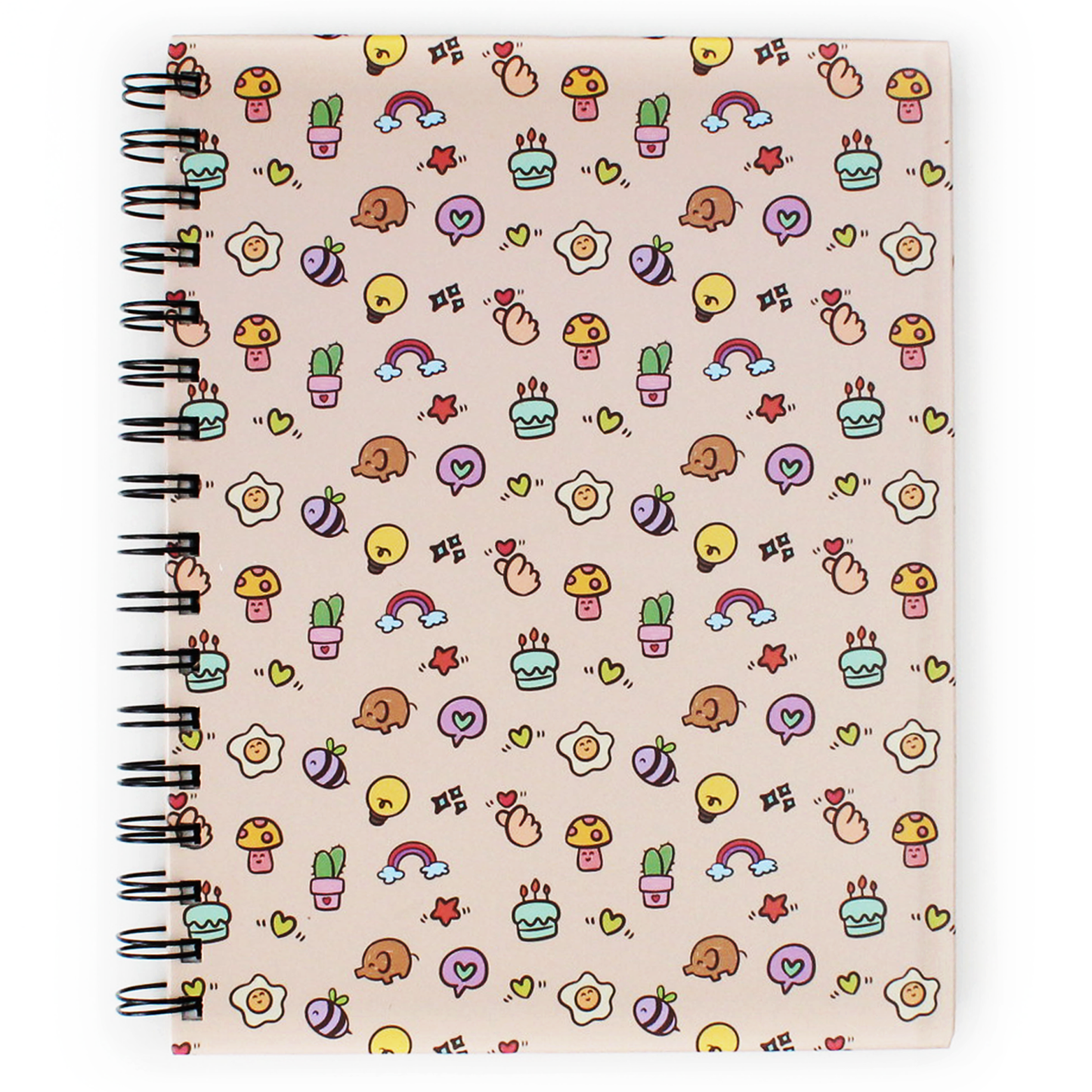 Emoji Doodles Notebook | Fun & Expressive Spiral Journal | 200 Ruled Pages | 80 GSM | Perfect for Journaling, creative writing, or gifting purposes