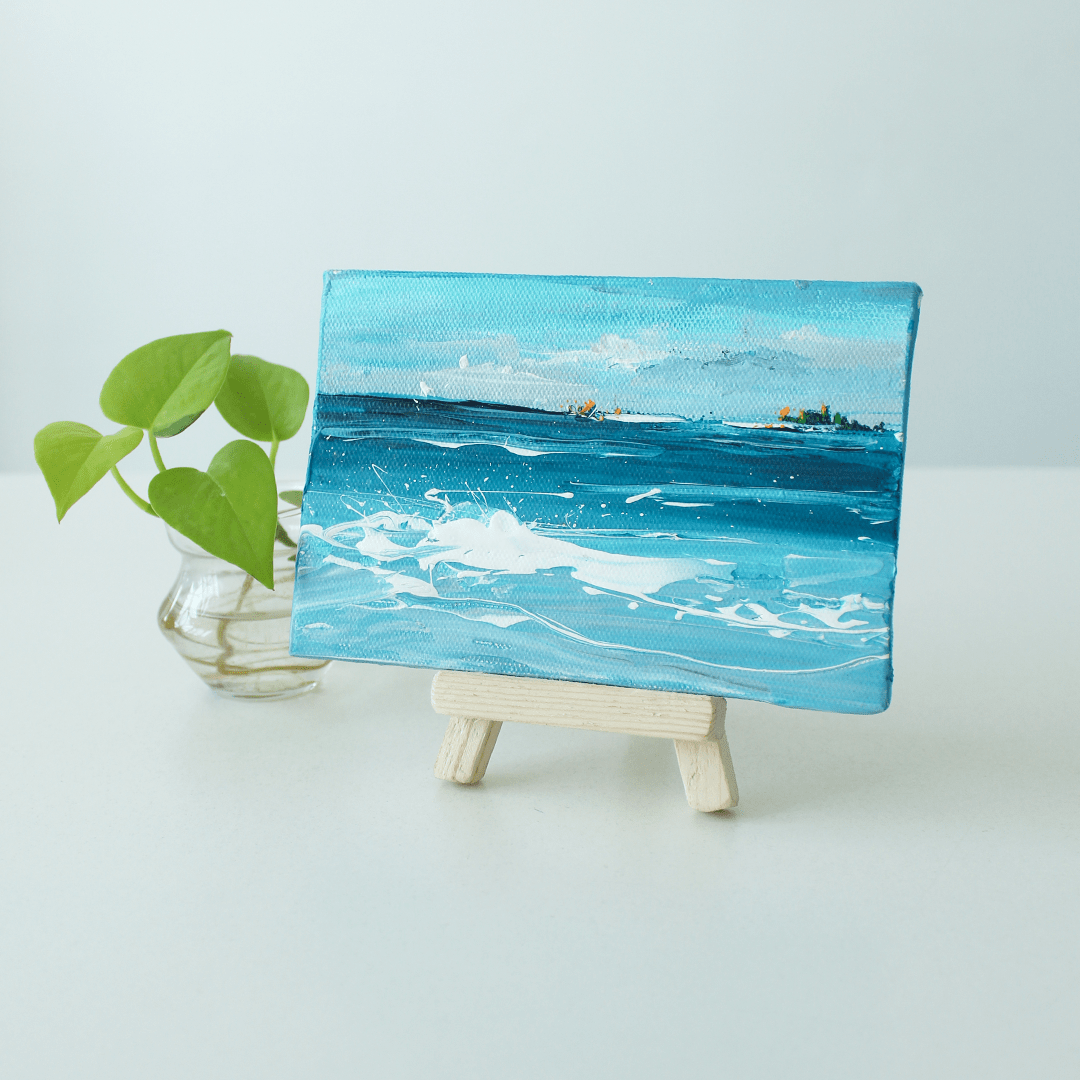 Oceanscape Wave Painting